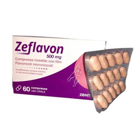 Zeflavon 60 Compresse Rivestite 500mg