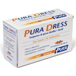 Garza In Tessuto Non Tessuto Pura Soft 18x40cm 12 Pezzi