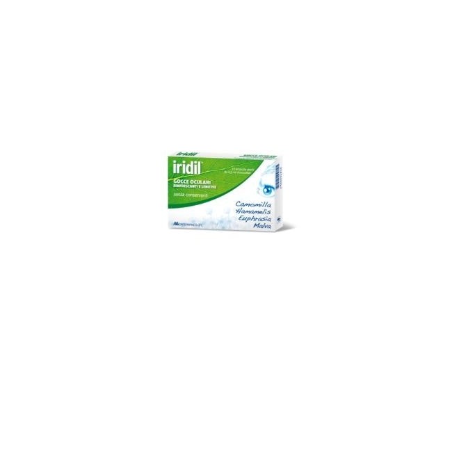 Gocce Oculari Iridil 10 Ampolle Monodose Richiudibili 0,5 Ml