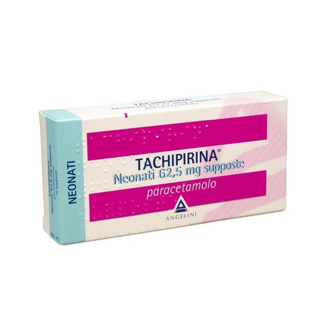 Tachipirina Neonati 10 Supposte 62,5 Mg