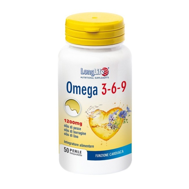 Longlife Omega 3 6 9 50 Perle Longlife Omega 3 6 9 50 Perle