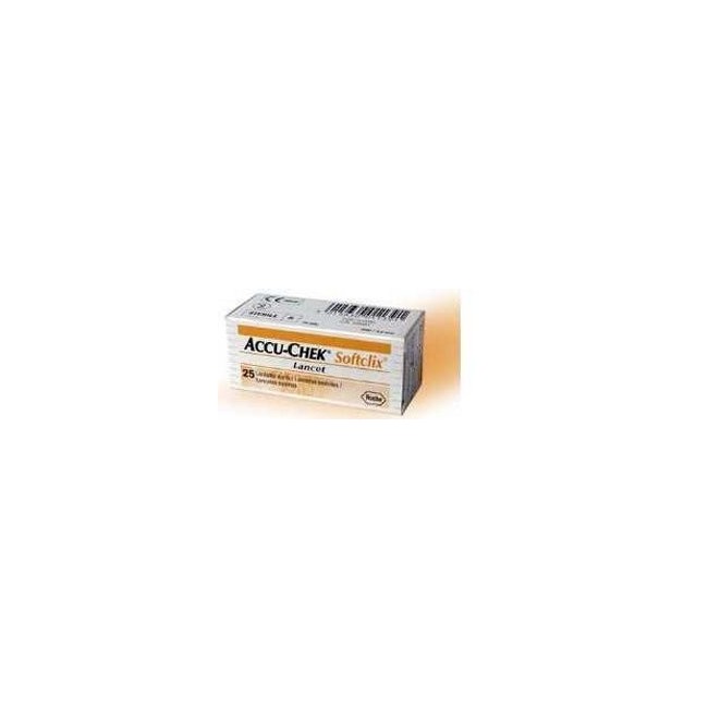 Lancette Pungidito Accu-chek Softclix 25 Pezzi