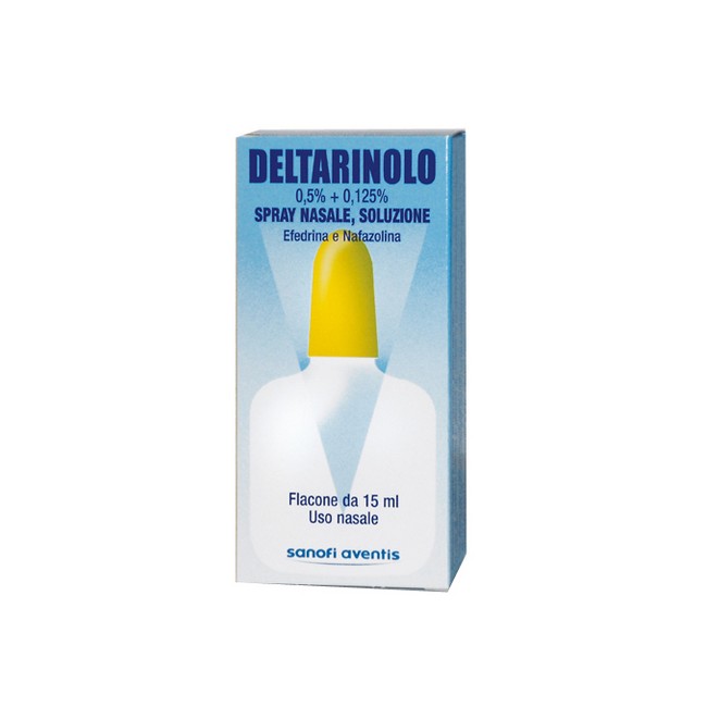 Deltarinolo Spray Nasale 15 Ml 0,5% + 0,125%