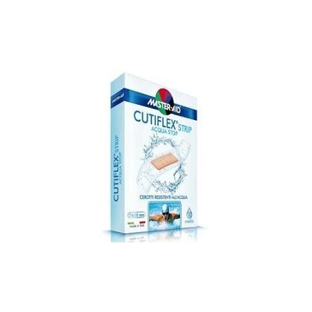 Cerotto Master-aid Cutiflexmed Strip Trasparente Impermeabile Supporto In Poliuretano Super 10 Pezzi