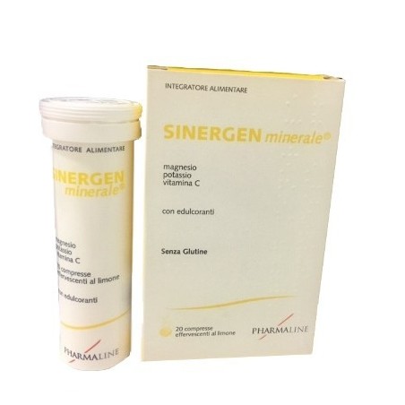 Sinergen Minerale Limone 20 Compresse Effervescenti