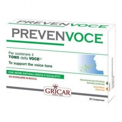 Prevenvoce Menta Eucalipto 30 Tavolette