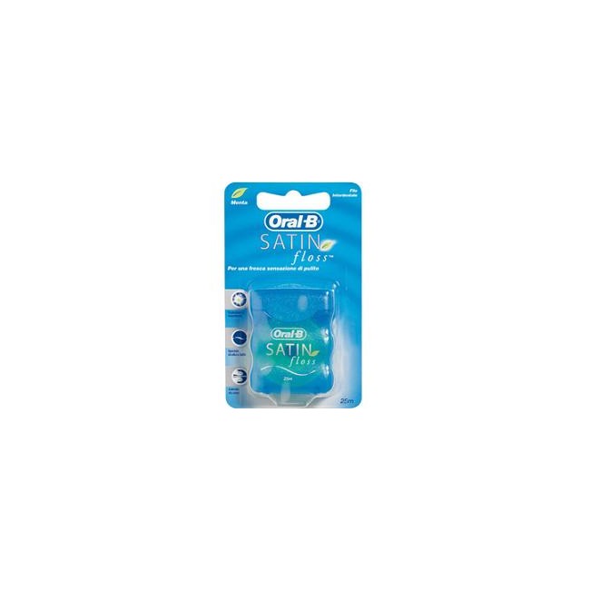 Oralb Satin Floss Filo Interdentale 25 Metri Oralb Satin Floss Filo Interdentale 25 Metri