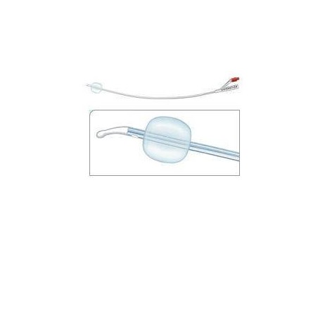 Catetere Foley In Silicone Per Adulti Brillant Plus 2 Vie Senza Scanalature Ch18 Lunghezza 41 Cm Palloncino 10 Ml Punta Cilindri