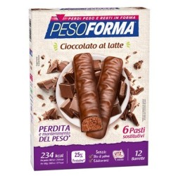 Pesoforma Barretta Cioccolato Latte 12 X 31 G