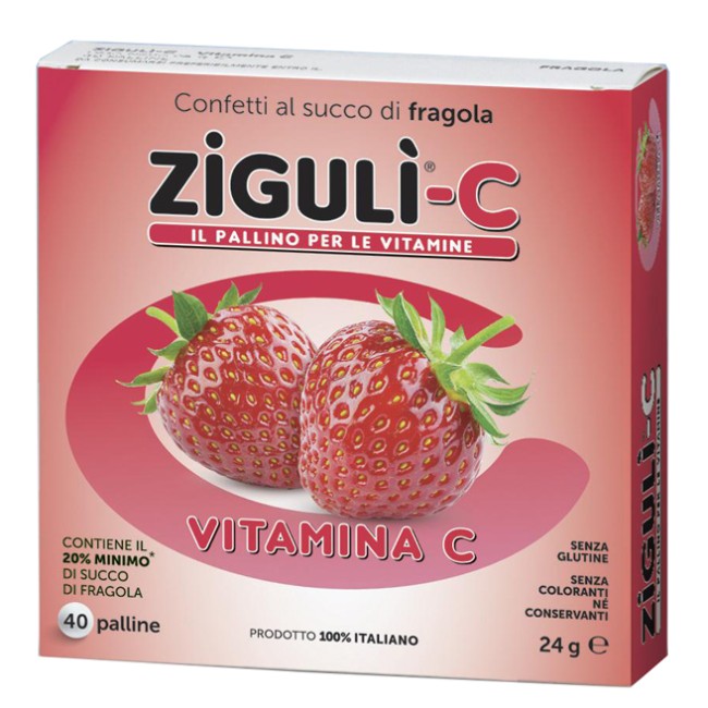 Ziguli C Fragola 40 Confetti 24 G Ziguli C Fragola 40 Confetti 24 G