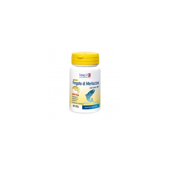 Longlife Olio Fegato Merluzzo 500 Mg 60 Perle Longlife Olio Fegato Merluzzo 500 Mg 60 Perle