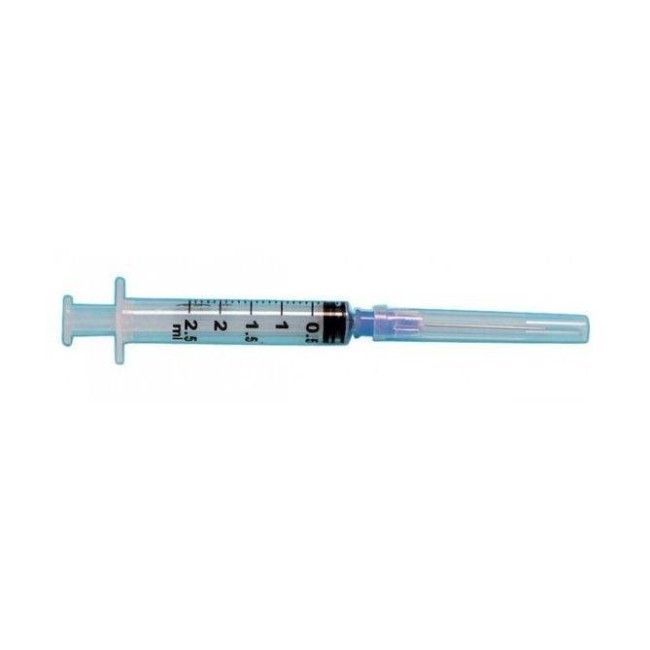 Siringa Pic Monouso Sterile Con Ago Montato Gauge23 Capacita' 2,5ml 1 Pezzo Siringa Pic Monouso Sterile Con Ago Montato Gauge23 Capacita' 2,5ml 1 Pezzo