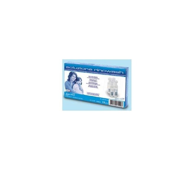 Rinowash Soluzione Salina Ipertonica Per Pulizia Naso 10 Fiale Richiudibili X 10 Ml