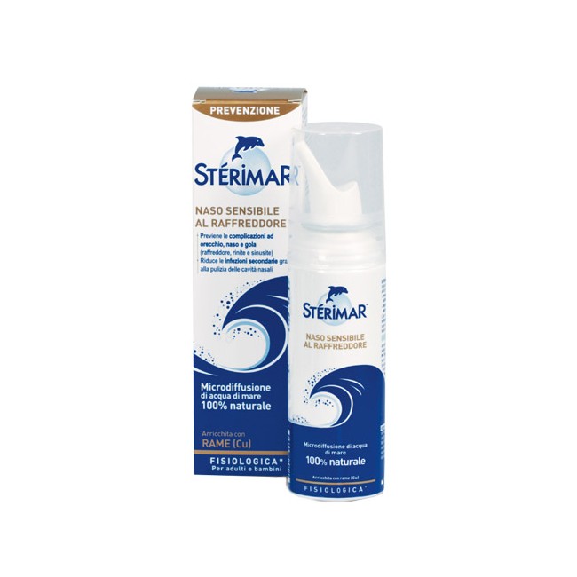 Sterimar Naso Sensibile Al Raffreddore Acqua Di Mare Spray 100 Ml Sterimar Naso Sensibile Al Raffreddore Acqua Di Mare Spray 100 Ml
