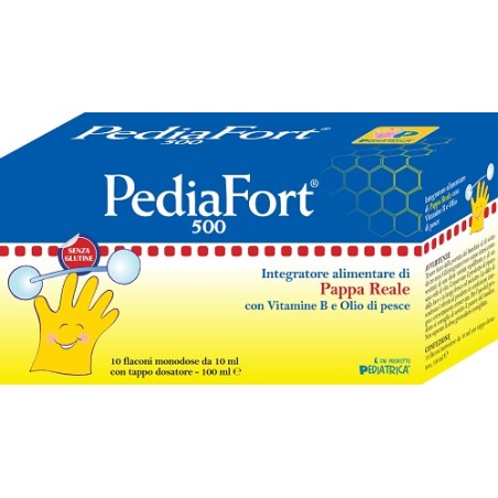 Pediafort 500 10 Flaconi