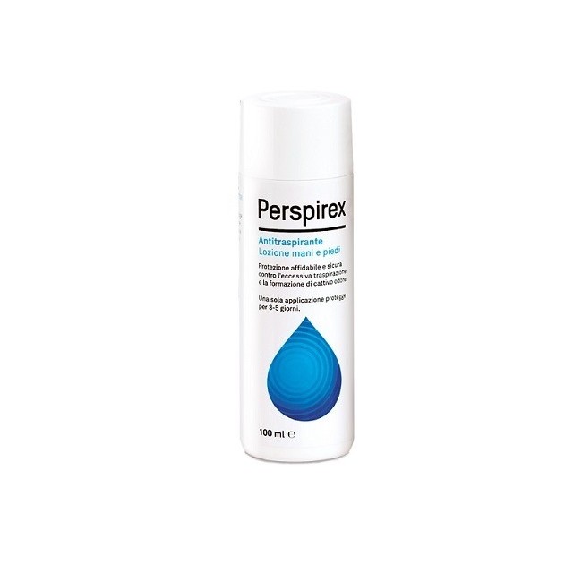 Perspirex Foot Lotion Antitraspirante Lozione Trasparente Sudorazione E Cattivo Odore Piedi 100 Ml