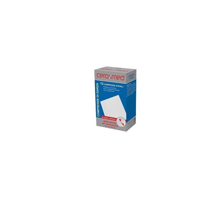 Garza Idrofila Ceroxmed 10x10 Cm In Cotone 25 Pezzi