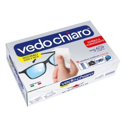 Vedochiaro Occhiali 16 Salviette Umidificate