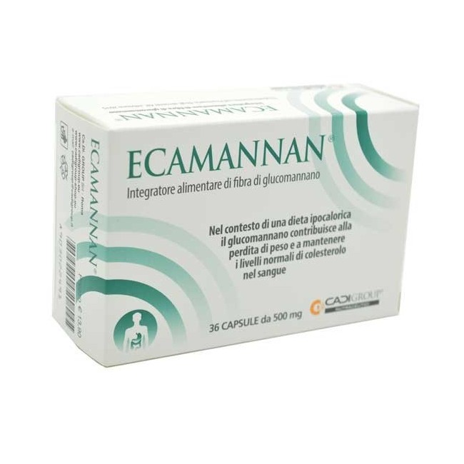 Ecamannan 36 Capsule 500 Mg