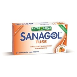 Sanagol Tussis Arancia 24 Caramelle