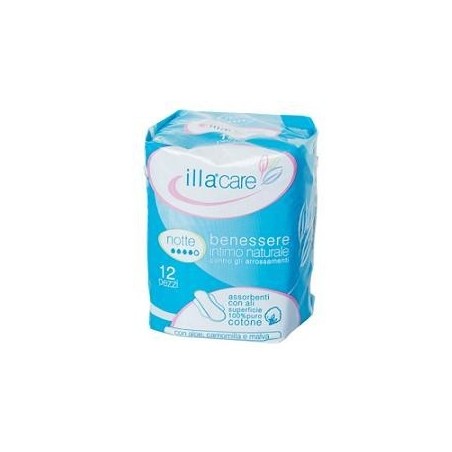 Illa Care Assorbente Notte 12 Pezzi