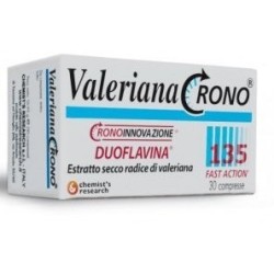 Valeriana Crono 135 Con Duoflavina Fast Action 30 Compresse