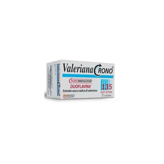 Valeriana Crono 135 Con Duoflavina Fast Action 30 Compresse