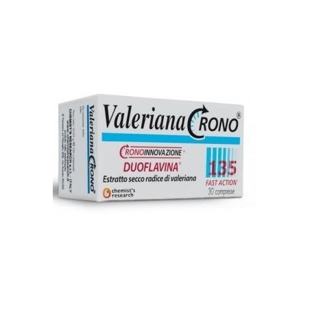 Valeriana Crono 135 Con Duoflavina Fast Action 30 Compresse