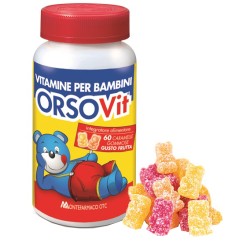 Orsovit Caramelle Gommose Vitamina Bambini Senza Glutine 60 Pezzi