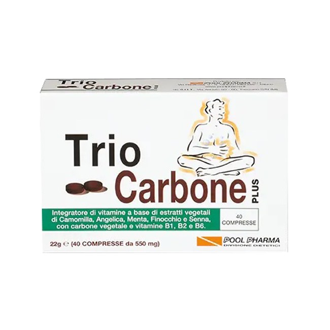 Triocarbone Plus 40 Compresse Triocarbone Plus 40 Compresse