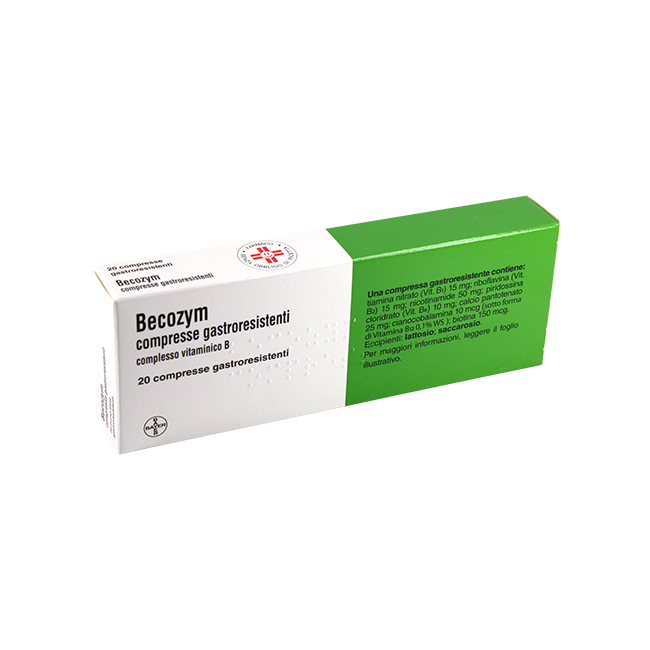 Becozym 20 Compresse Gastrores Becozym 20 Compresse Gastrores