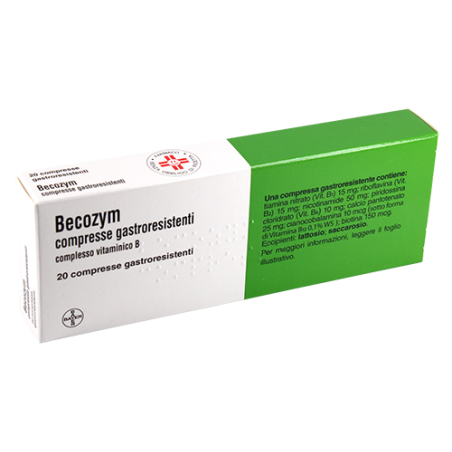 Becozym 20 Compresse Gastrores Becozym 20 Compresse Gastrores