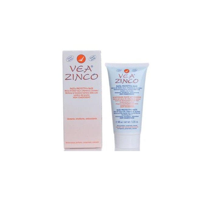 Vea Zinco Pasta Protettivo Con Vitamina E 40 Ml Vea Zinco Pasta Protettivo Con Vitamina E 40 Ml