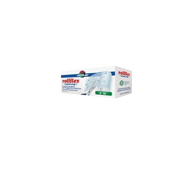 Cerotto Adesivo Impermeabile Master-aid Rollflex Acquastop 2x10