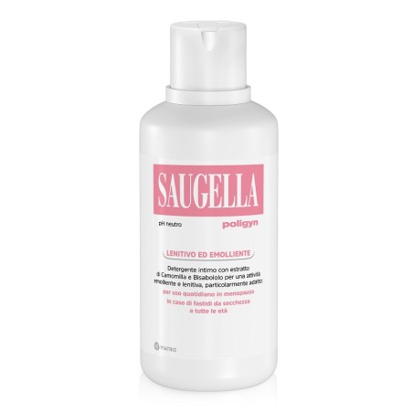 Saugella Poligyn Ph Neutro Detergente Intimo Lenitivo Ed Emolliente 500 Ml