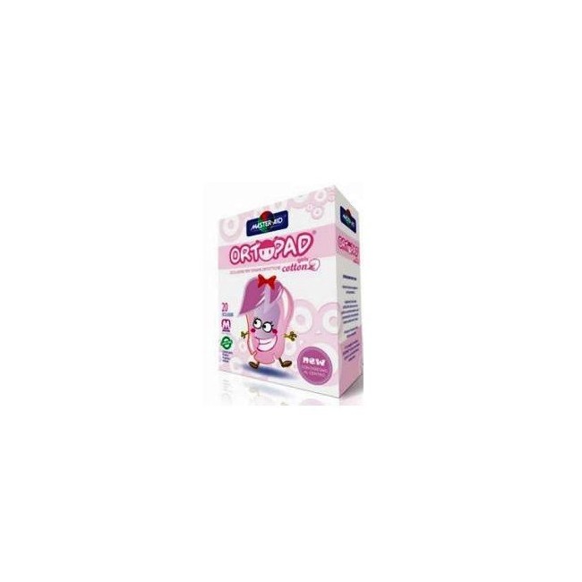 Cerotto Oculare Per Ortottica Ortopad Girls M 5,4x7,6 20 Pezzi
