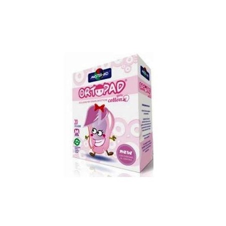 Cerotto Oculare Per Ortottica Ortopad Girls M 5,4x7,6 20 Pezzi
