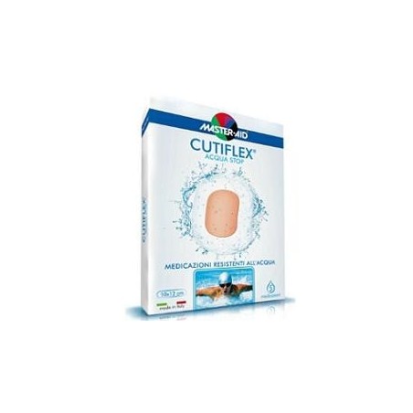 Medicazione Adesiva Impermeabile Trasparente Master-aid Cutiflexmed 12,5x12,5 Cm 5 Pezzi