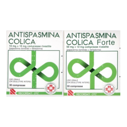 Antispasmina Colica Forte 30 Compresse Rivestite 10 Mg + 50 Mg