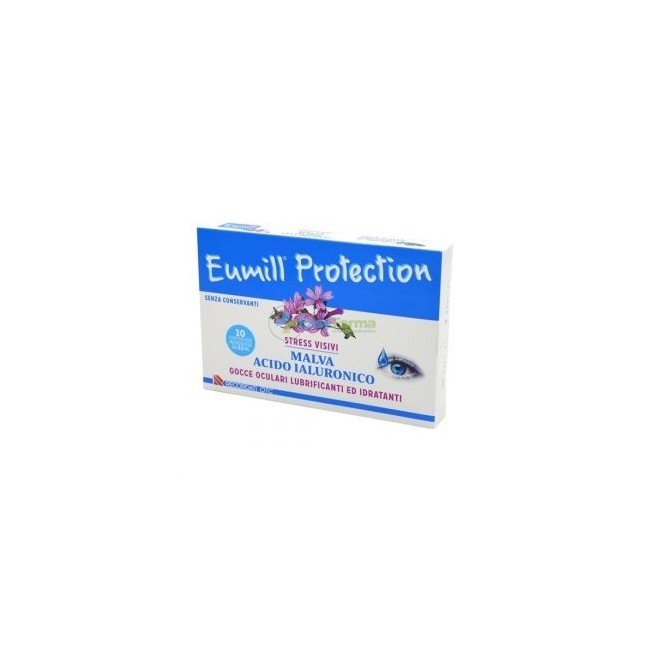 Eumill Protection Gocce Oculari 10 Flaconcini Monodose 0,5 Ml