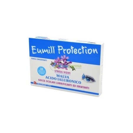 Eumill Protection Gocce Oculari 10 Flaconcini Monodose 0,5 Ml