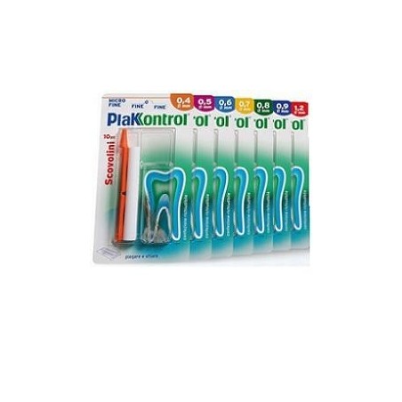 Plakkontrol Minigrip Scovolino 0,7 Mm 10 Pezzi