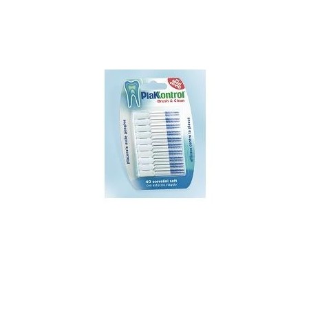 Plakkontrol Brush & Clean Scovolini Spazi Stretti 40 Pezzi