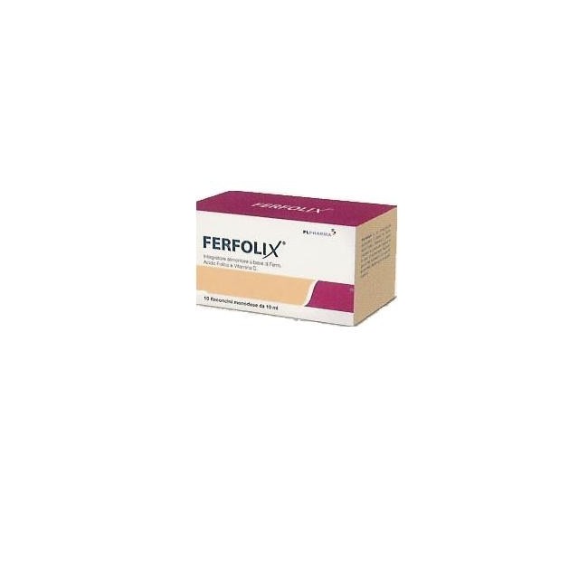 Ferfolix 10 Flaconcini Monodose 10 Ml Ferfolix 10 Flaconcini Monodose 10 Ml