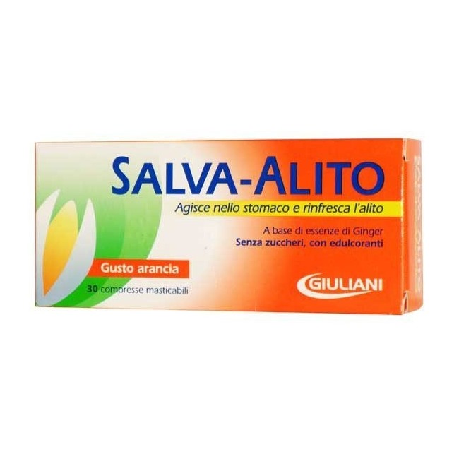 Salva Alito Giuliani Arancia 30 Compresse