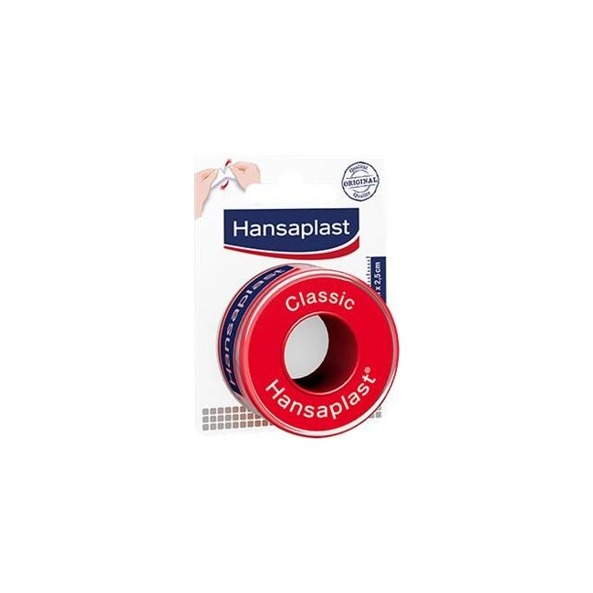 Cerotto Rocchetto Hansaplast Classic 5mx2,50cm 1 Pezzo Cerotto Rocchetto Hansaplast Classic 5mx2,50cm 1 Pezzo
