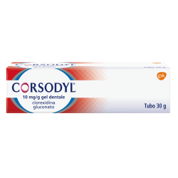 Corsodyl Gel Dentale Tubo 30 G 1 G/100 G