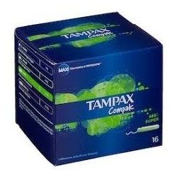 Tampax Compak Super 16 Pezzi