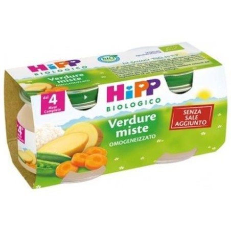 Hipp Bio Hipp Bio Omogeneizzato Verdure Miste 2x80 G