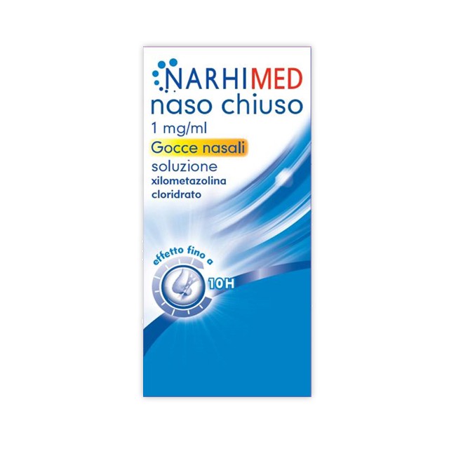 Narhimed Naso Chiuso Ad Gocce Rinol 10 Ml 1 Mg/ml